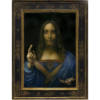 Salvator Mundi (Da Vinci)  19.6” x 37.8”  Egg tempera on panel  POR
